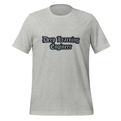 Product mockup photo of the Deep Learning Engineer Gothic T Shirt (unisex) Athletic Heather / M.