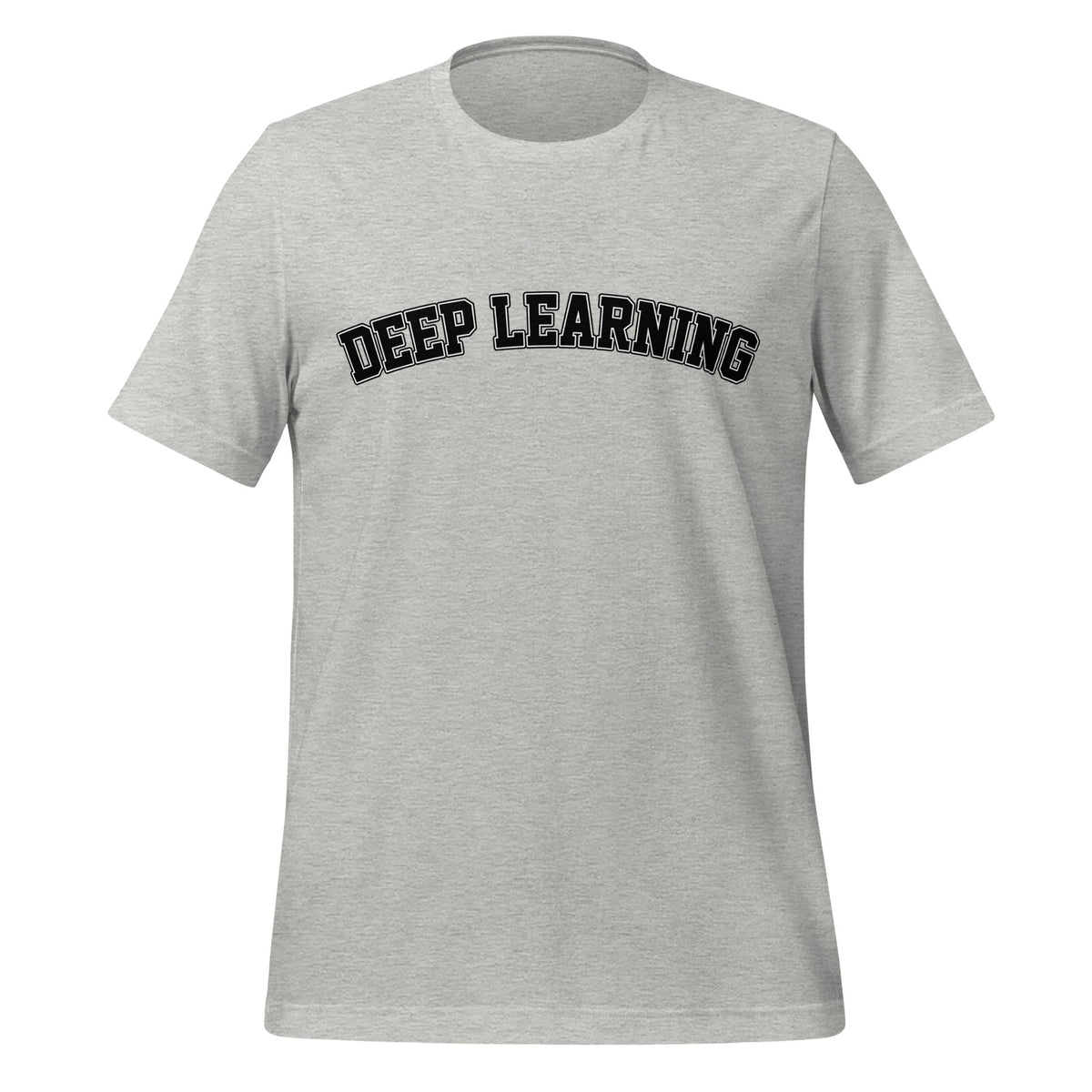 Image of the Deep Learning T-Shirt (unisex) Athletic Heather / M.
