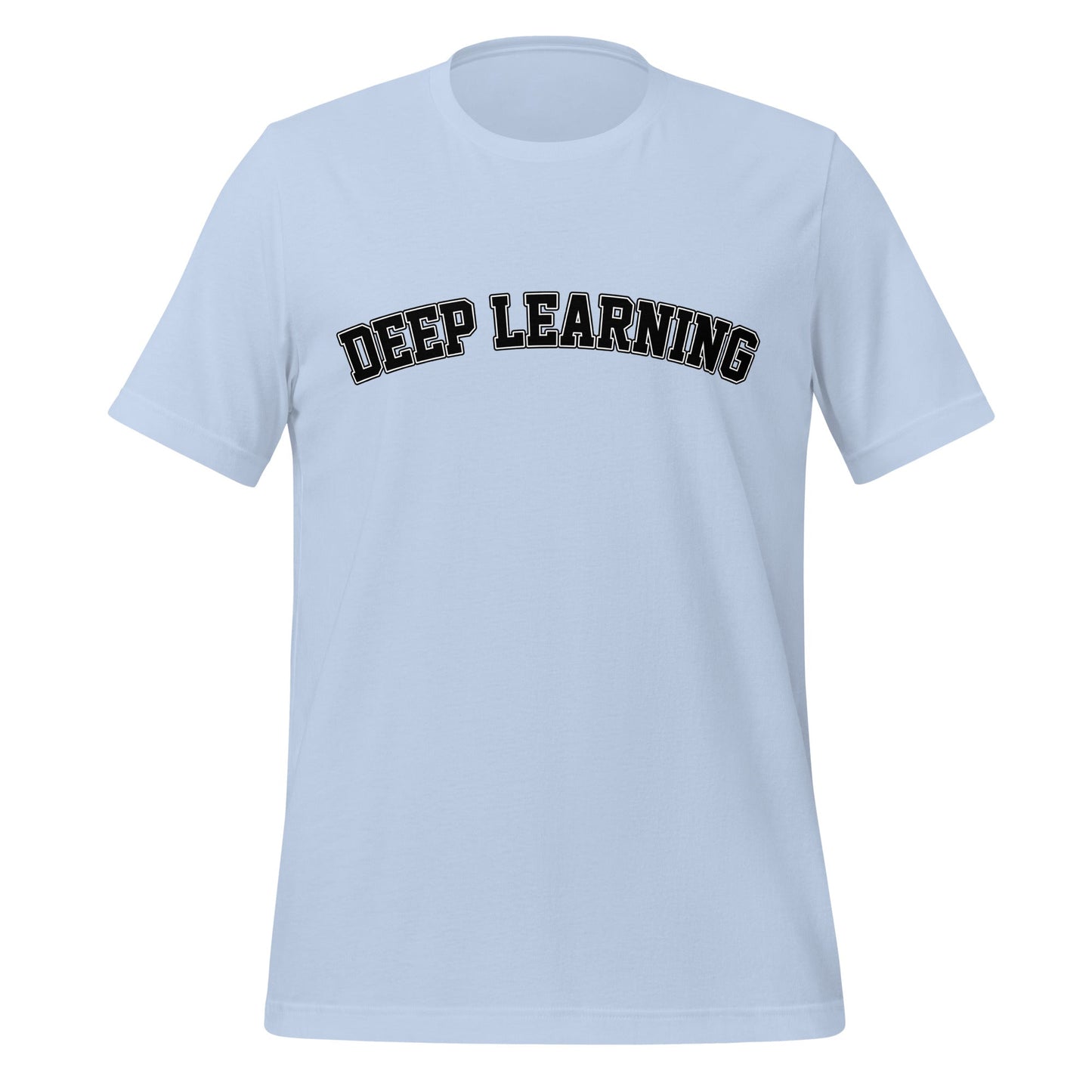 Image of the Deep Learning T-Shirt (unisex) Baby Blue / M.