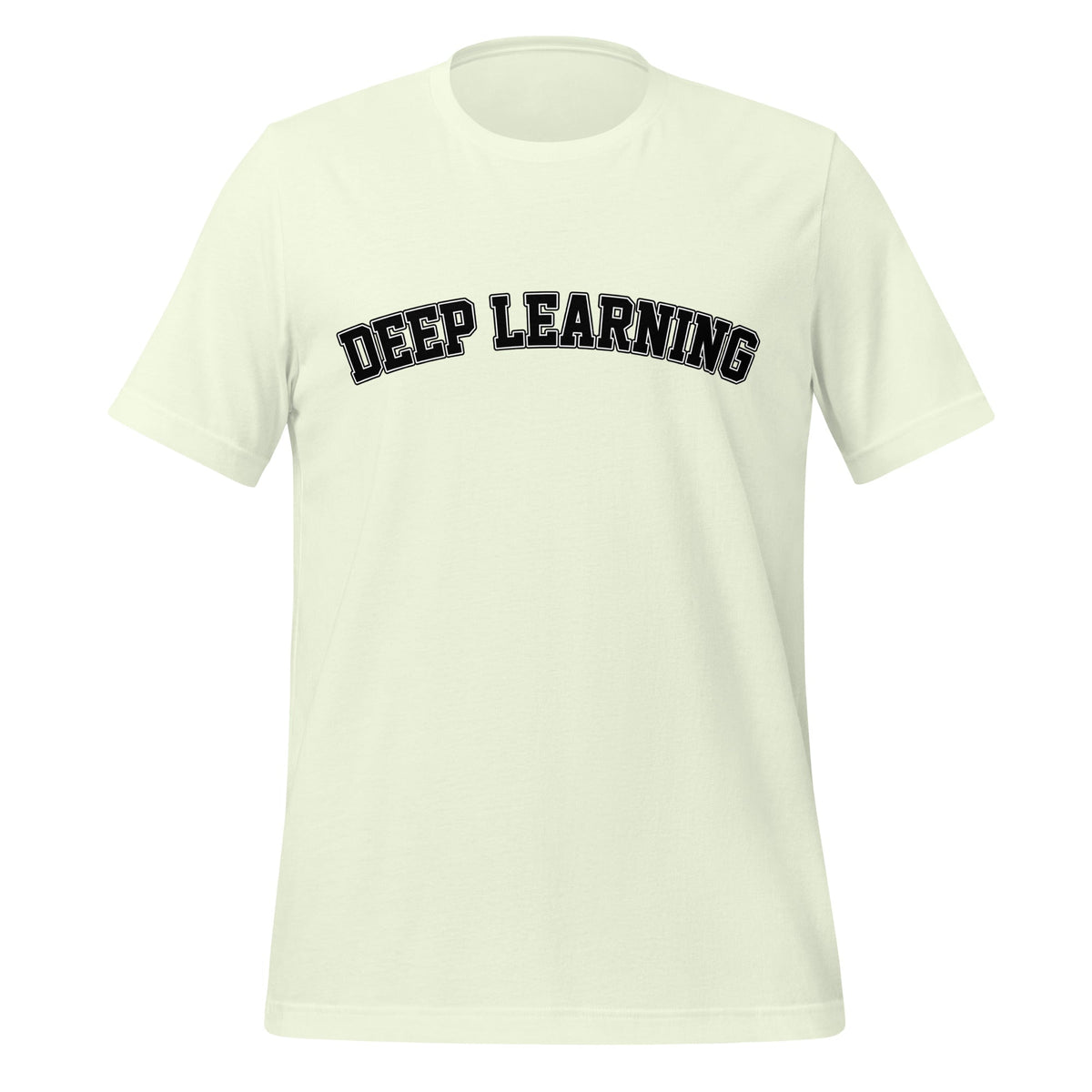 Image of the Deep Learning T-Shirt (unisex) Citron / M.