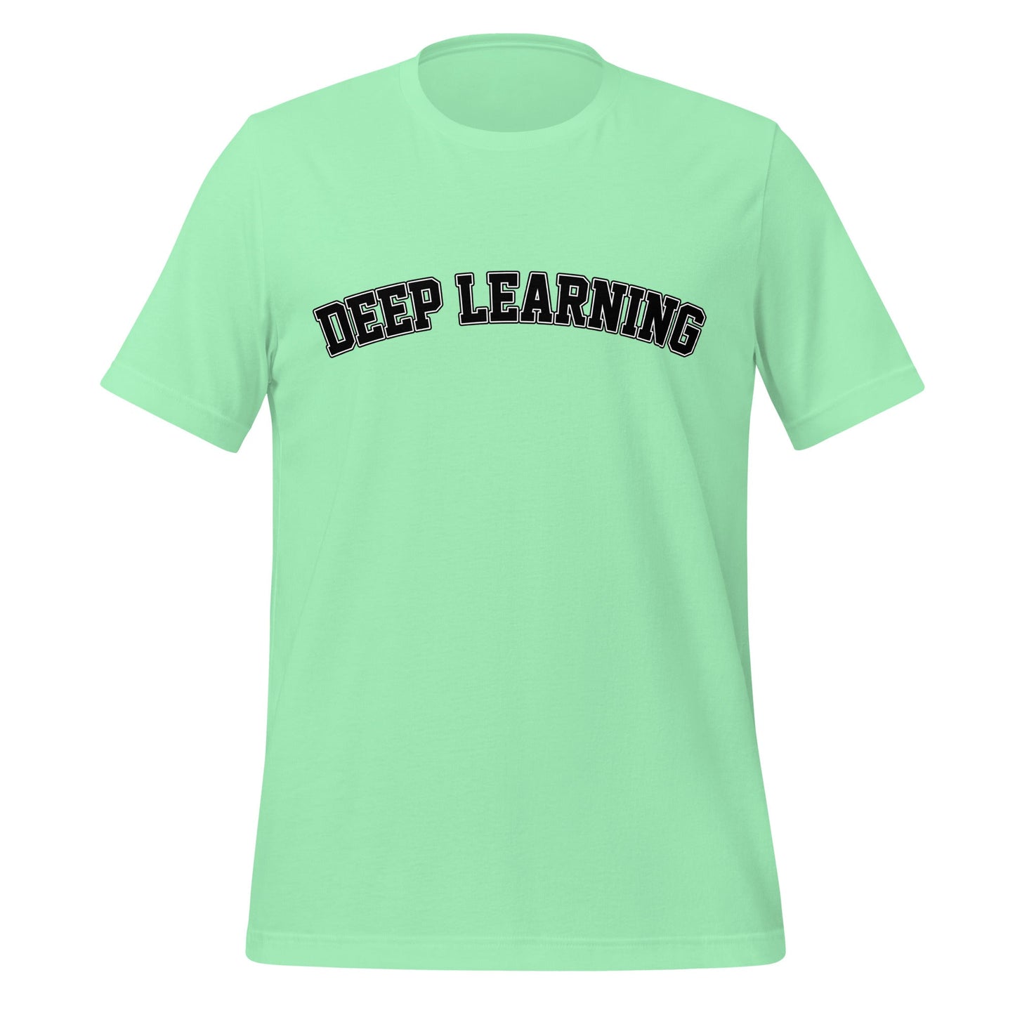 Image of the Deep Learning T-Shirt (unisex) Mint / M.