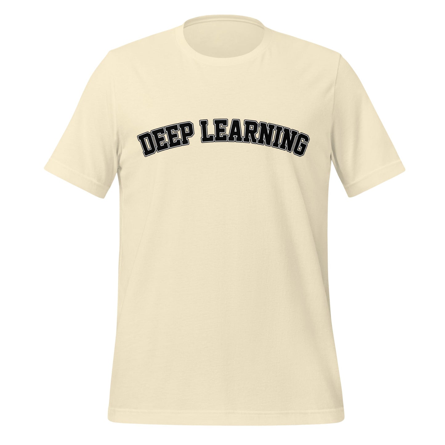 Image of the Deep Learning T-Shirt (unisex) Natural / M.