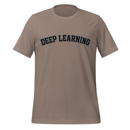 Image of the Deep Learning T-Shirt (unisex) Pebble / M.