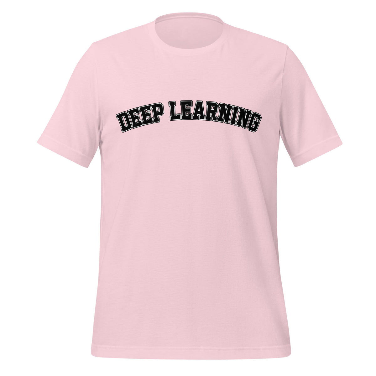 Image of the Deep Learning T-Shirt (unisex) Soft Pink / M.