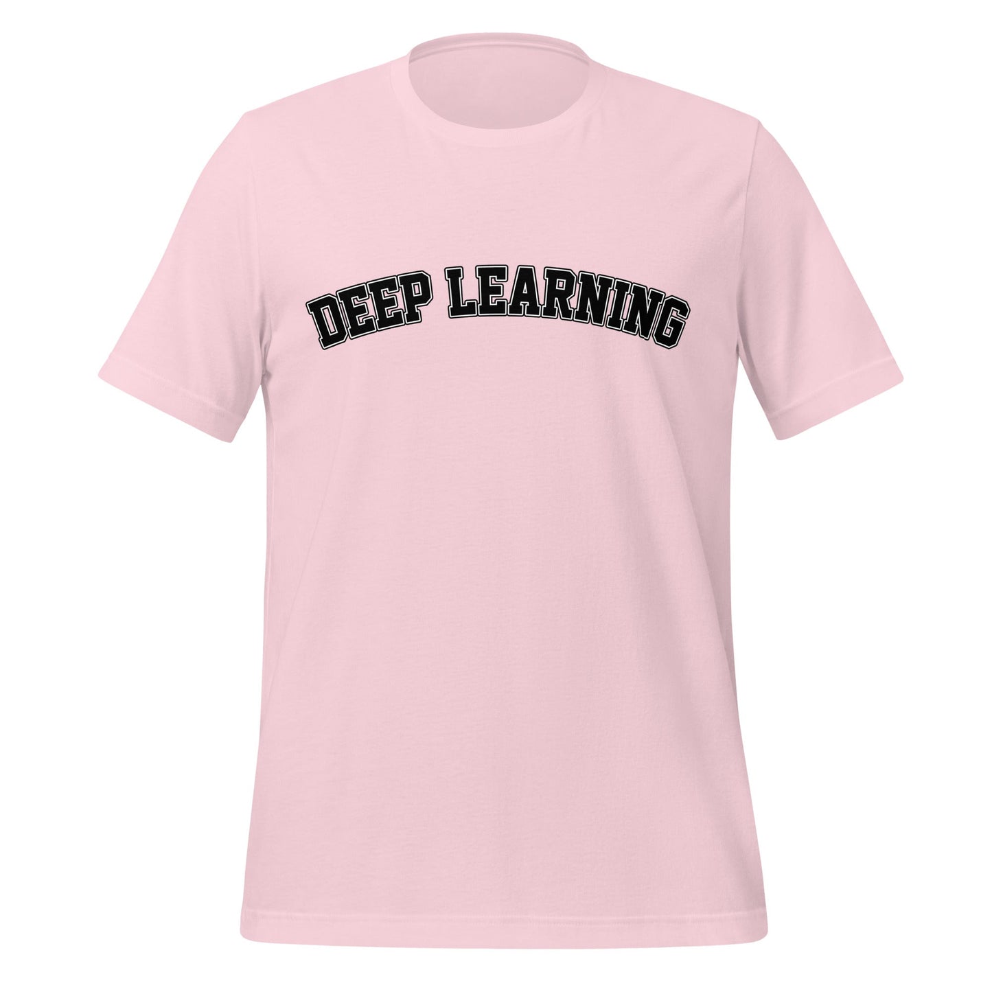 Image of the Deep Learning T-Shirt (unisex) Soft Pink / M.