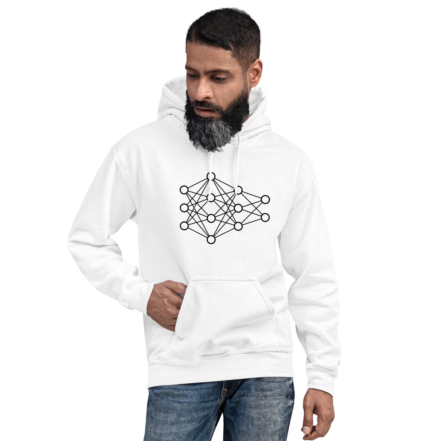 Image of the Deep Neural Network Hoodie 2 (unisex).