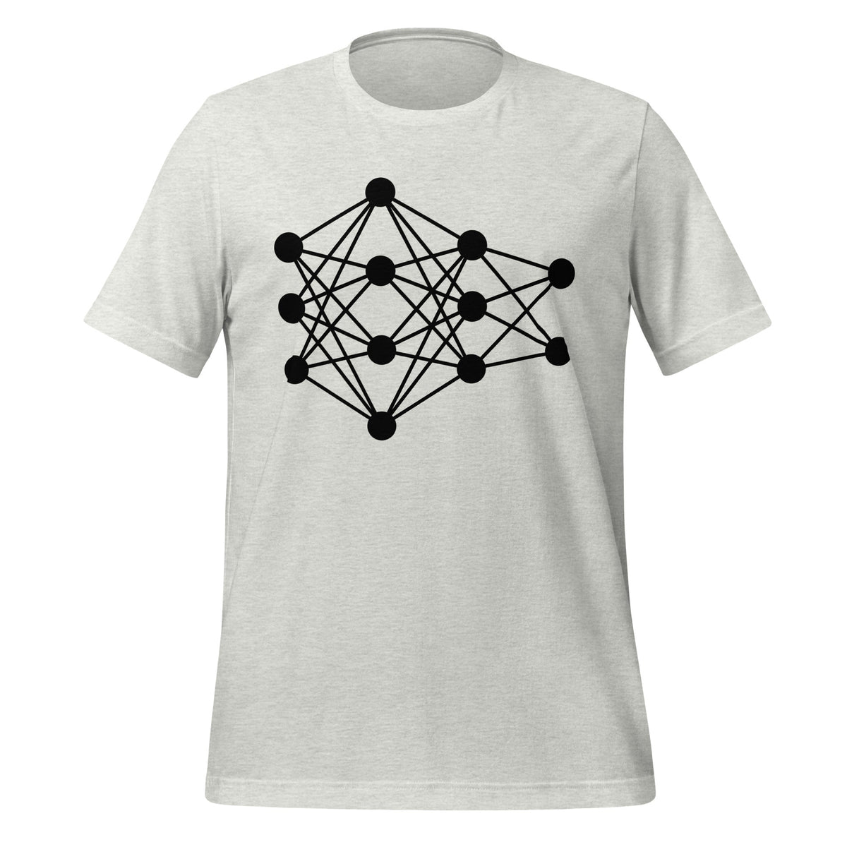 Image of the Deep Neural Network T-Shirt 10 (unisex) Ash / M.