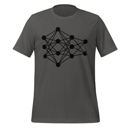 Image of the Deep Neural Network T-Shirt 10 (unisex) Asphalt / M.