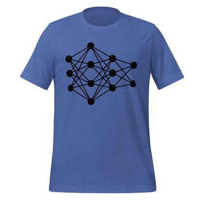 Image of the Deep Neural Network T-Shirt 10 (unisex) Heather True Royal / M.
