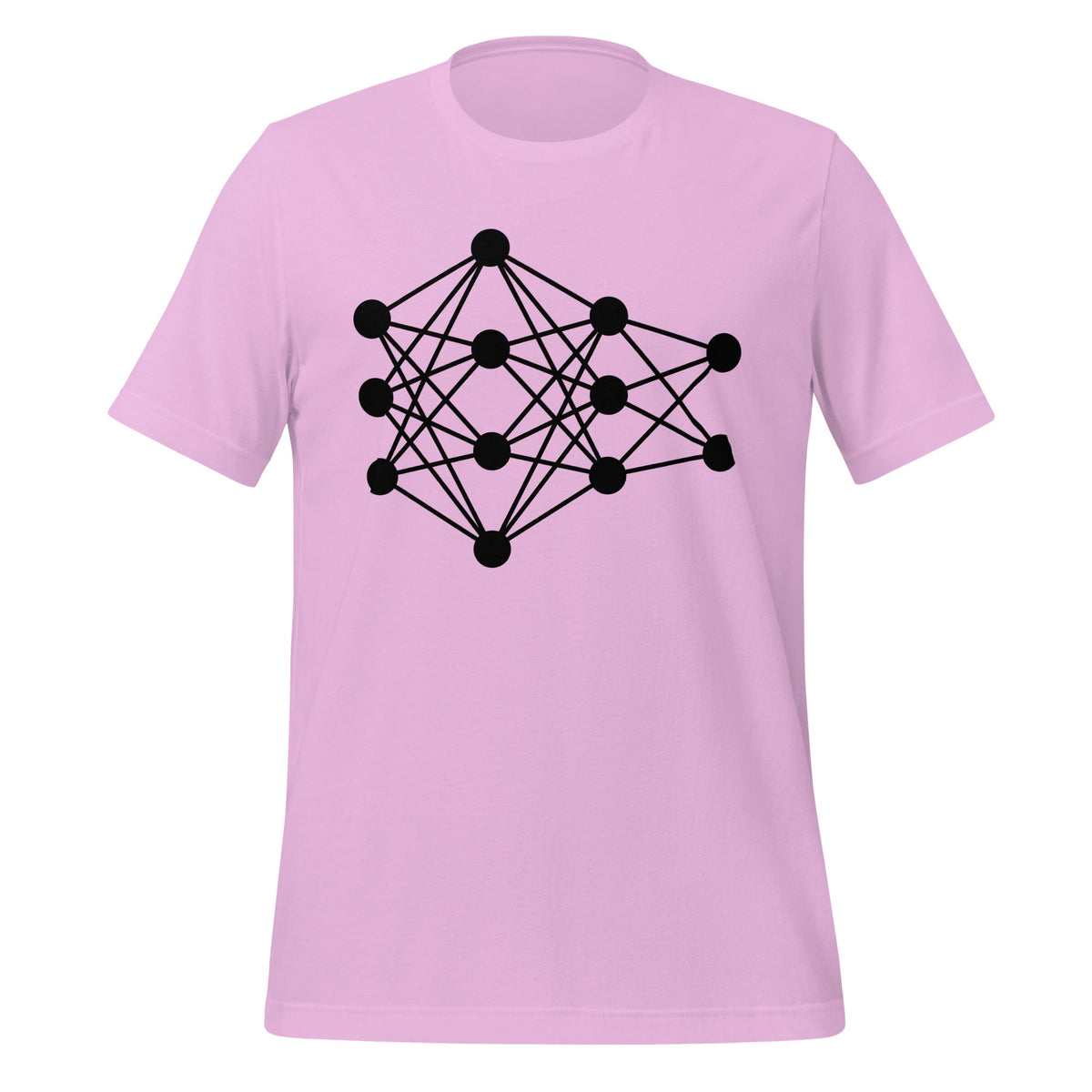 Image of the Deep Neural Network T-Shirt 10 (unisex) Lilac / M.
