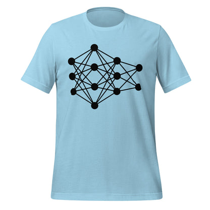 Image of the Deep Neural Network T-Shirt 10 (unisex) Ocean Blue / M.
