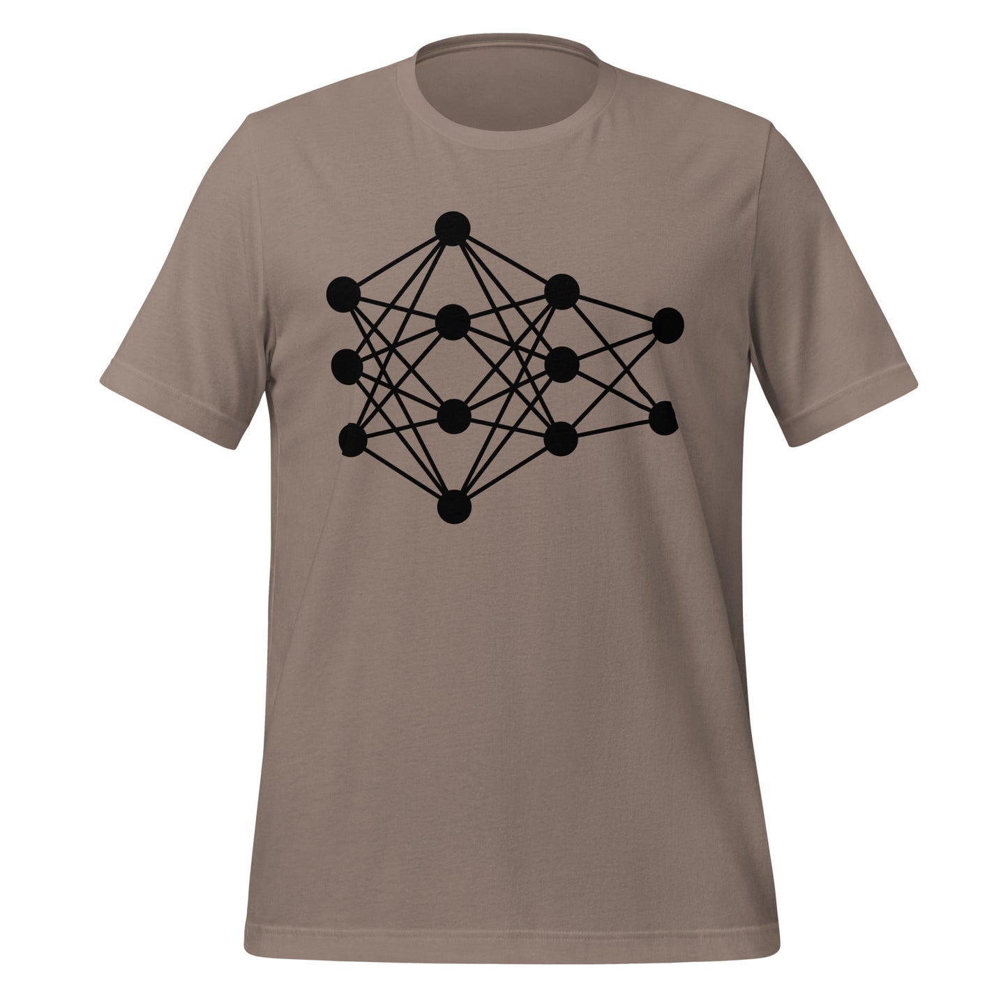 Image of the Deep Neural Network T-Shirt 10 (unisex) Pebble / M.