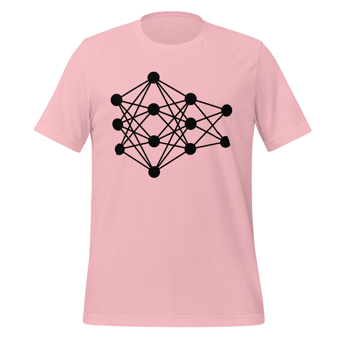 Image of the Deep Neural Network T-Shirt 10 (unisex) Pink / M.
