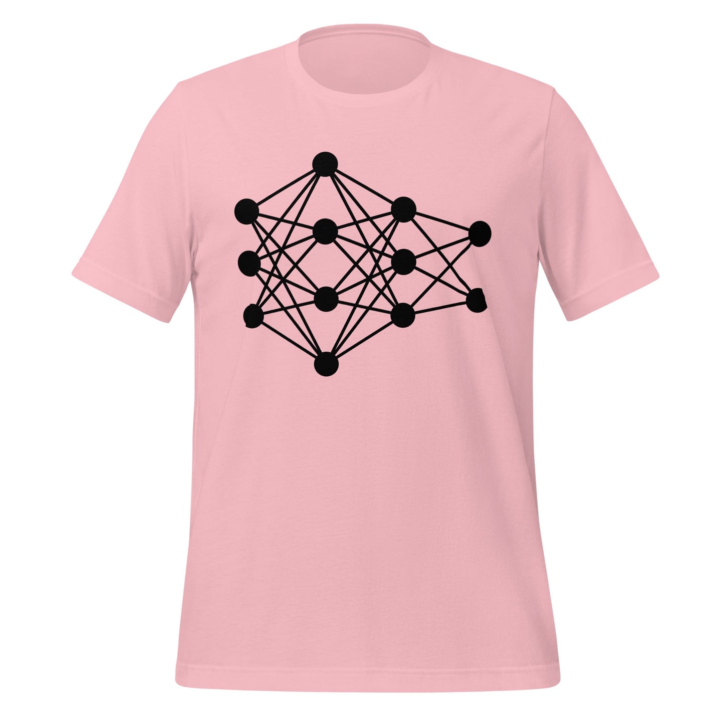 Image of the Deep Neural Network T-Shirt 10 (unisex) Pink / M.