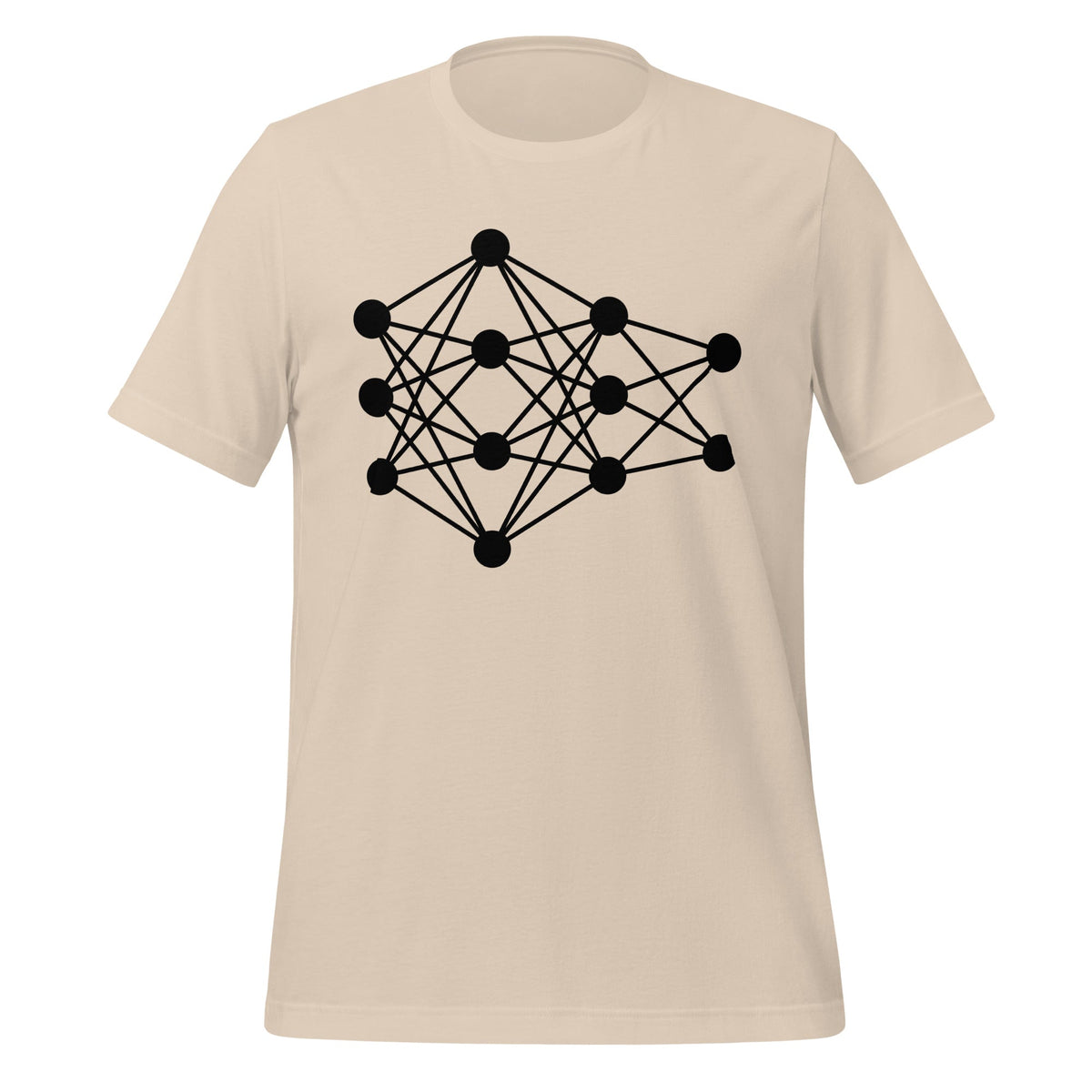 Image of the Deep Neural Network T-Shirt 10 (unisex) Soft Cream / M.