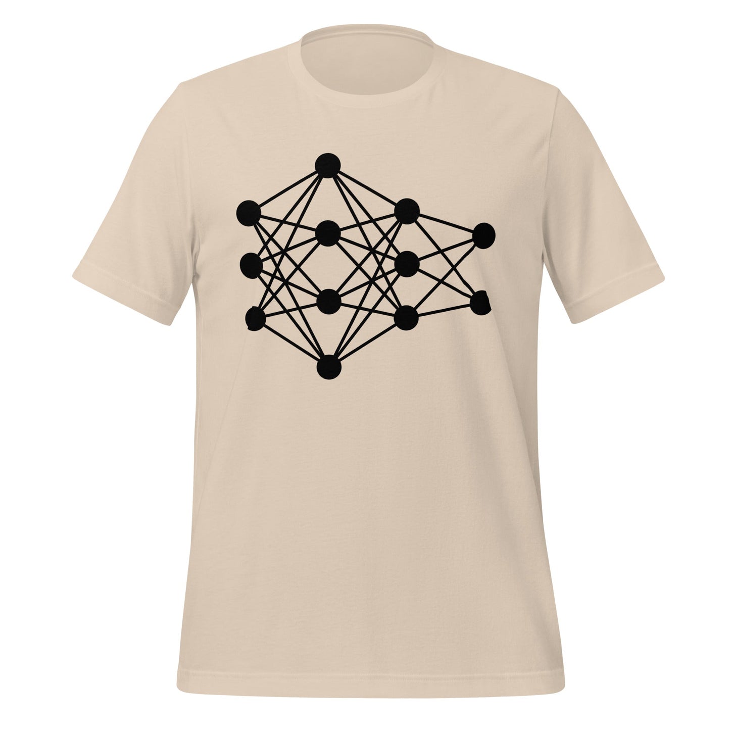 Image of the Deep Neural Network T-Shirt 10 (unisex) Soft Cream / M.