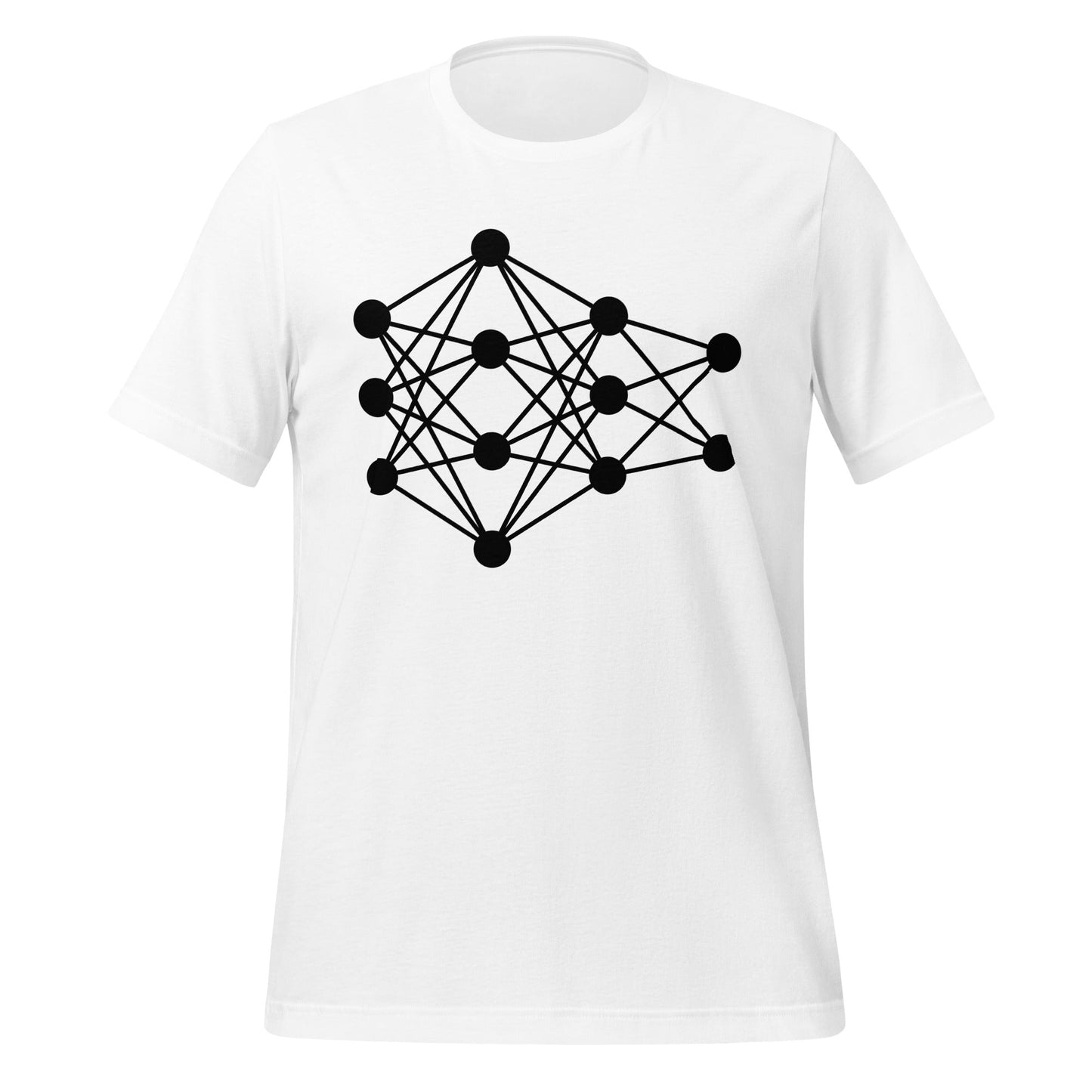 Image of the Deep Neural Network T-Shirt 10 (unisex) White / M.