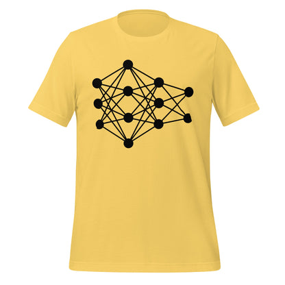 Image of the Deep Neural Network T-Shirt 10 (unisex) Yellow / M.