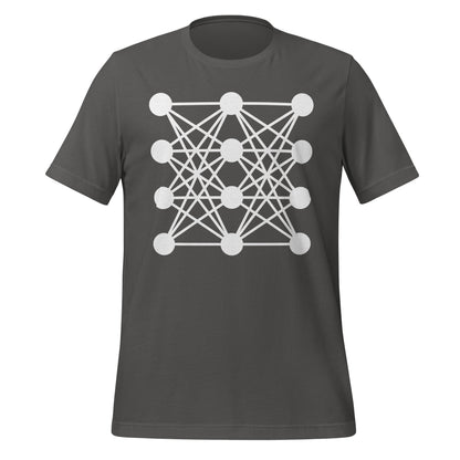 Image of the Deep Neural Network T-Shirt 7 (unisex) Asphalt / M.