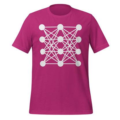 Image of the Deep Neural Network T-Shirt 7 (unisex) Berry / M.