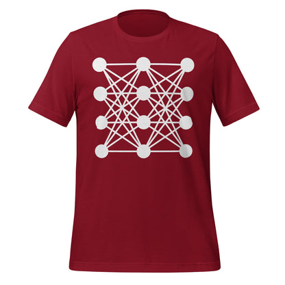 Image of the Deep Neural Network T-Shirt 7 (unisex) Cardinal / M.