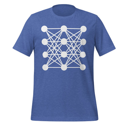 Image of the Deep Neural Network T-Shirt 7 (unisex) Heather True Royal / M.