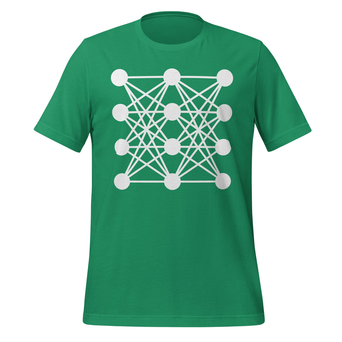 Image of the Deep Neural Network T-Shirt 7 (unisex) Kelly / M.
