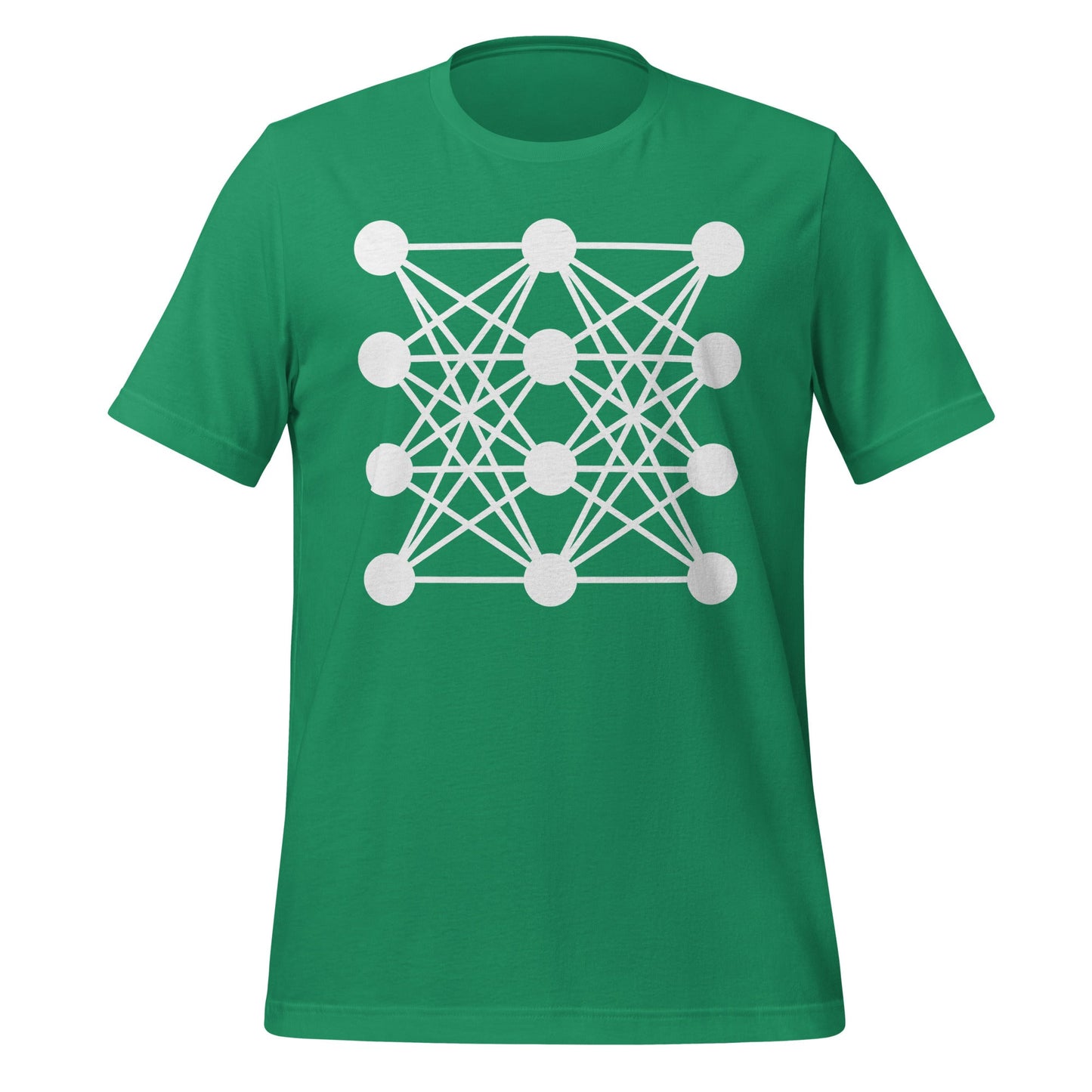 Image of the Deep Neural Network T-Shirt 7 (unisex) Kelly / M.