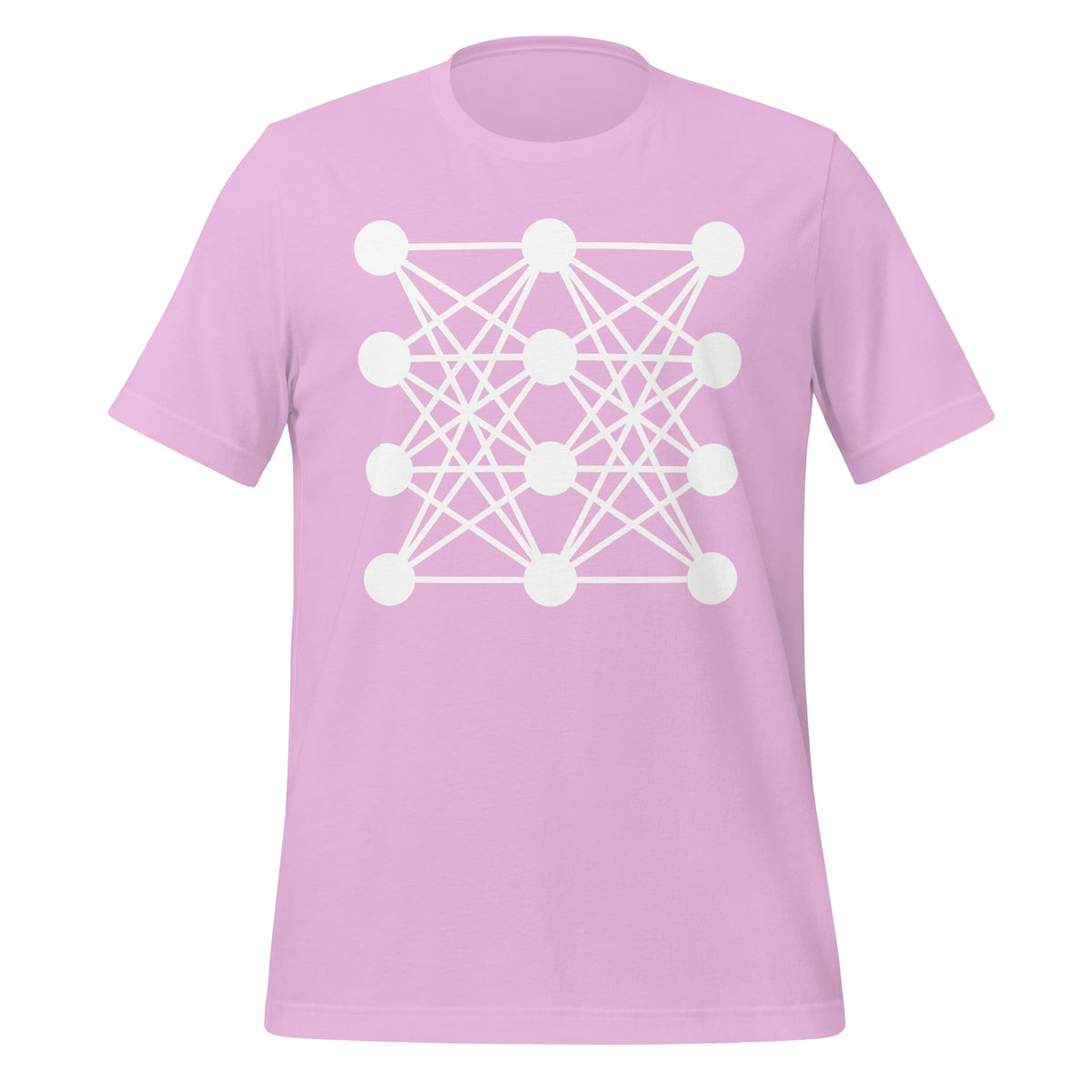 Image of the Deep Neural Network T-Shirt 7 (unisex) Lilac / M.