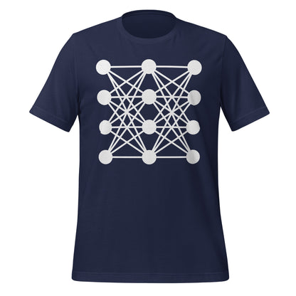 Image of the Deep Neural Network T-Shirt 7 (unisex) Navy / M.
