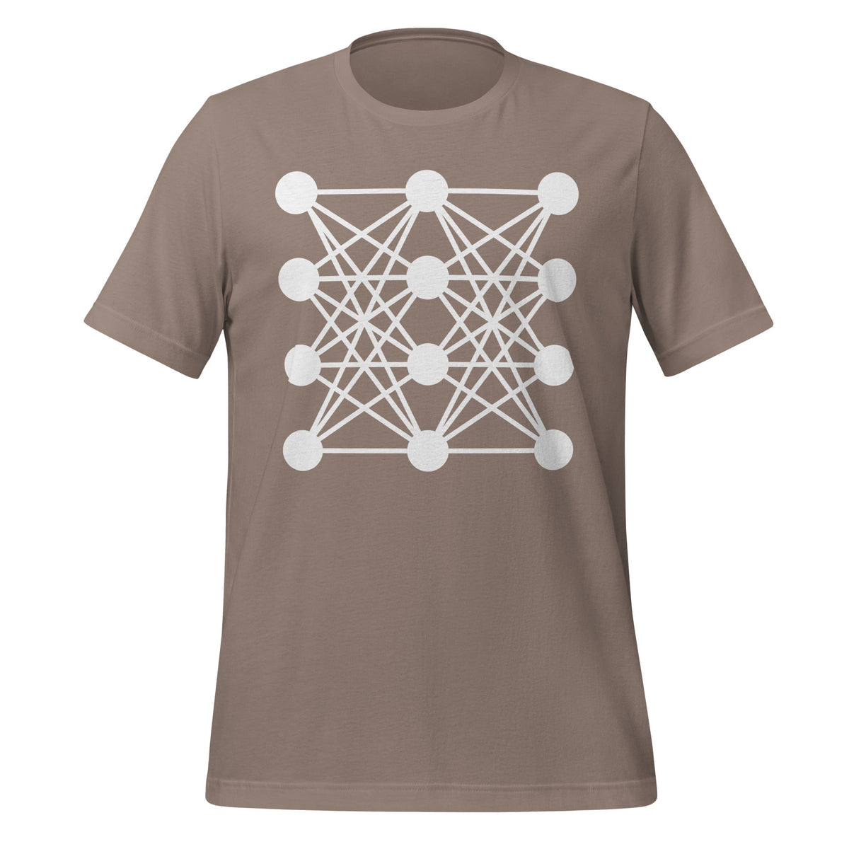 Image of the Deep Neural Network T-Shirt 7 (unisex) Pebble / M.