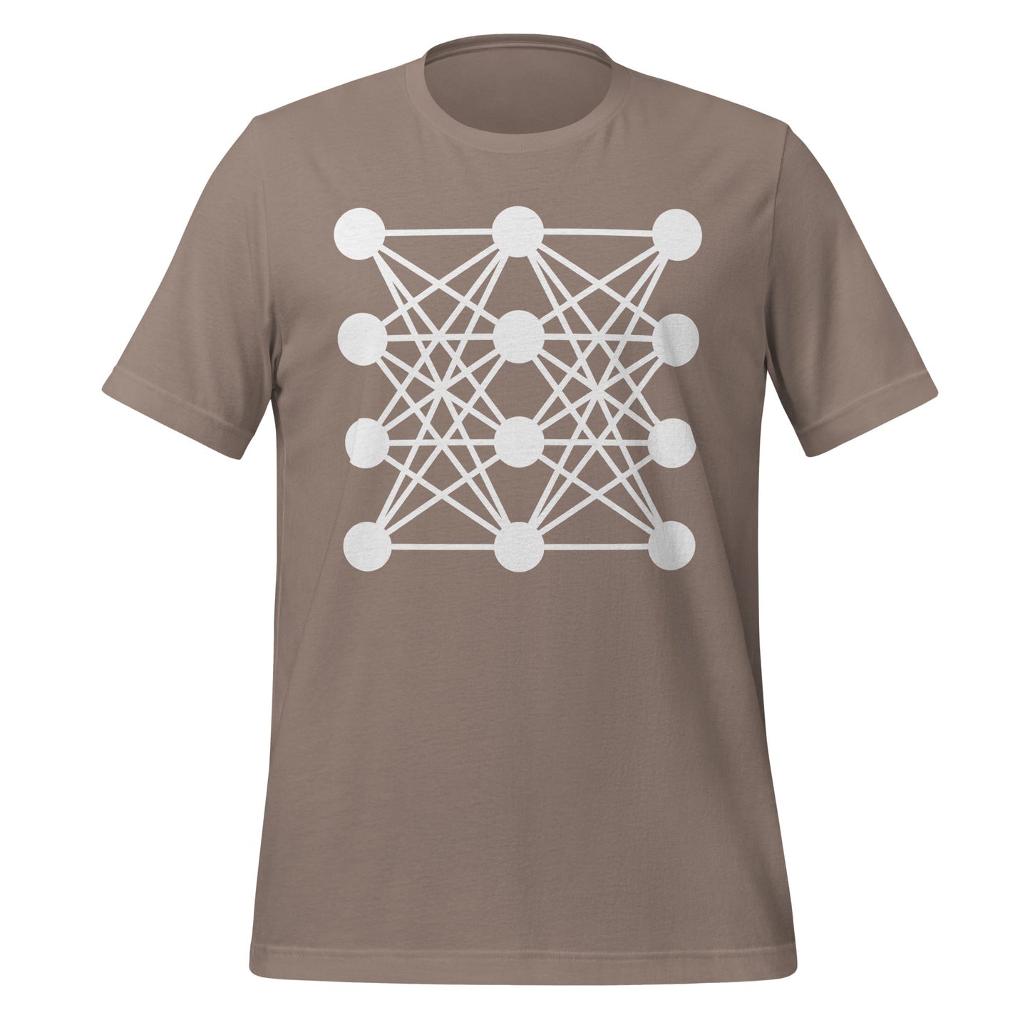 Image of the Deep Neural Network T-Shirt 7 (unisex) Pebble / M.