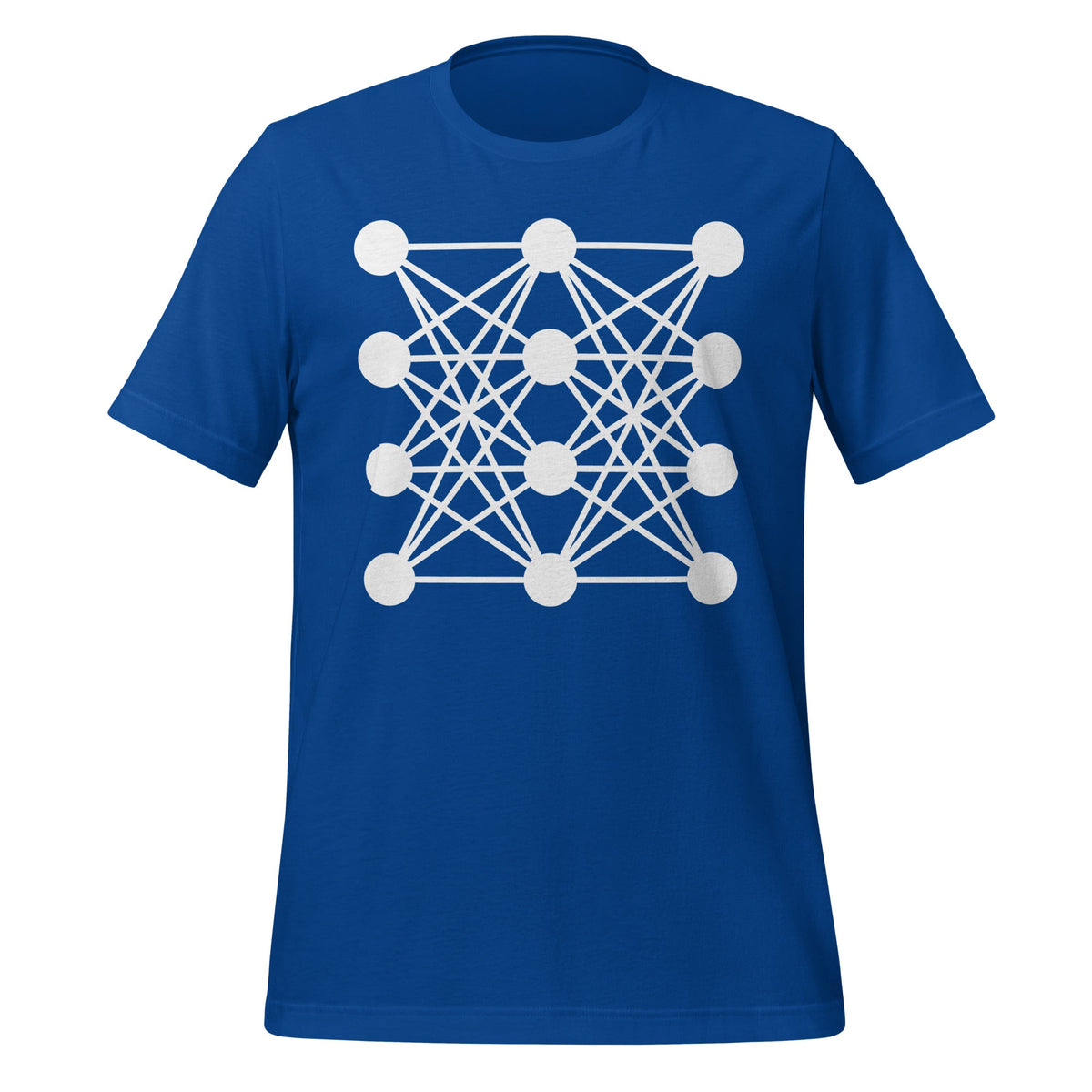 Image of the Deep Neural Network T-Shirt 7 (unisex) True Royal / M.