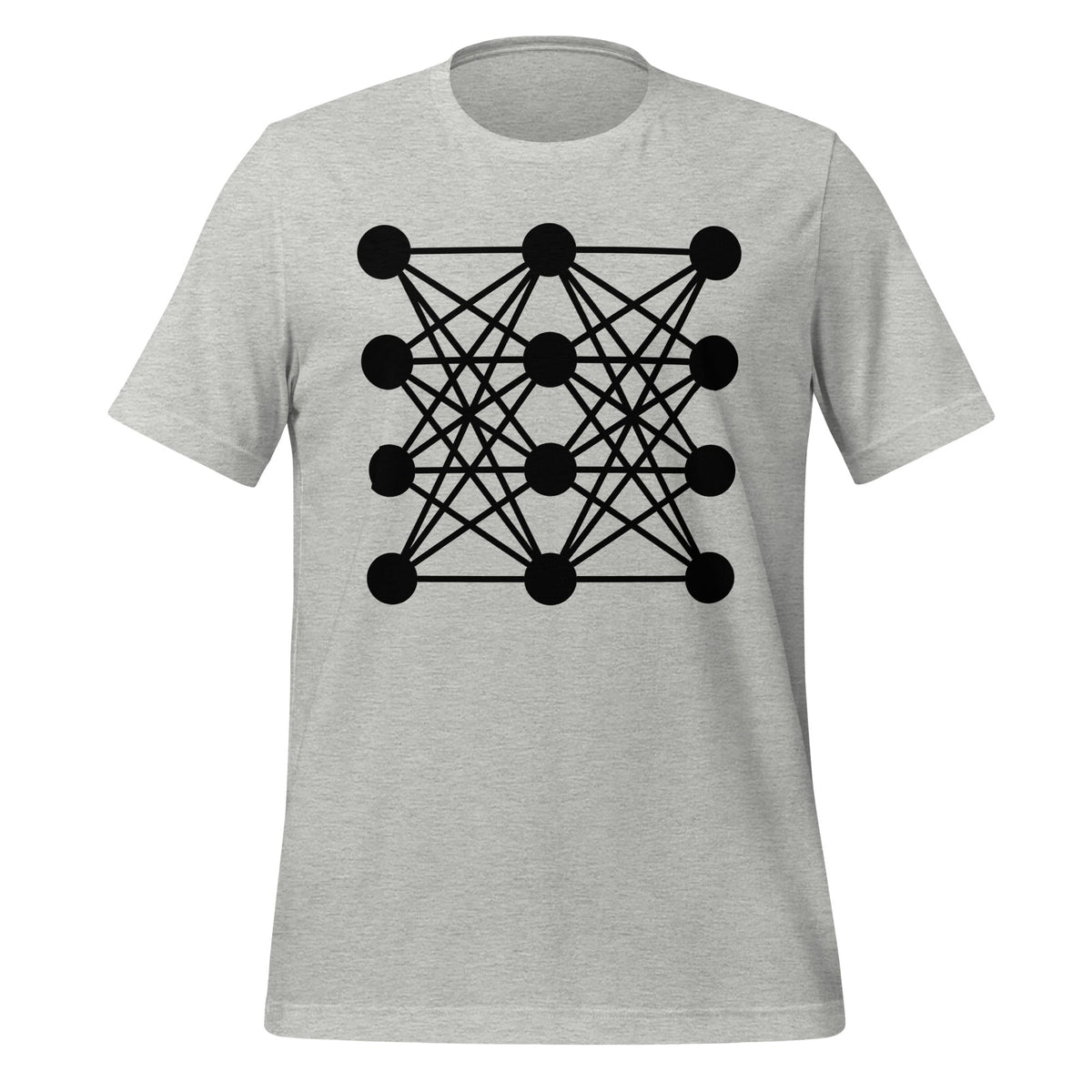 Image of the Deep Neural Network T-Shirt 8 (unisex) Athletic Heather / M.