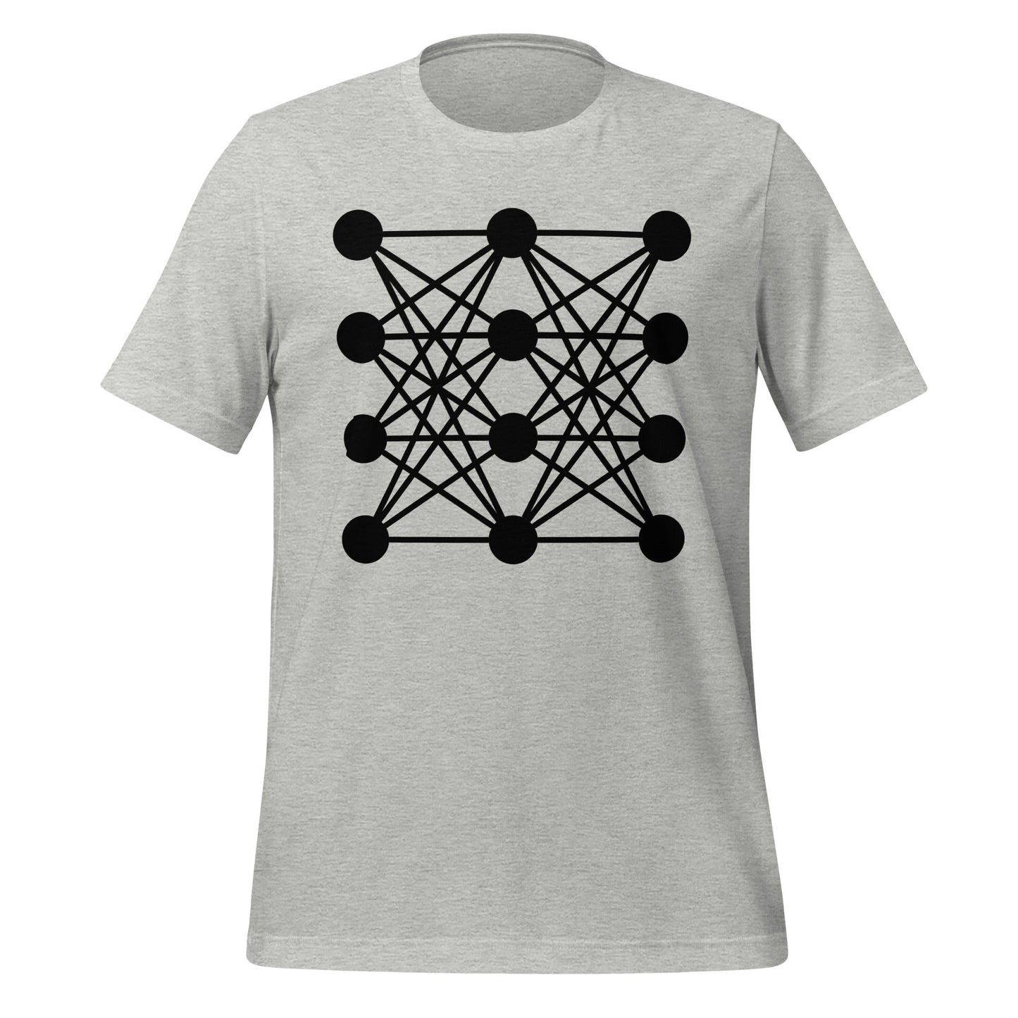 Image of the Deep Neural Network T-Shirt 8 (unisex) Athletic Heather / M.