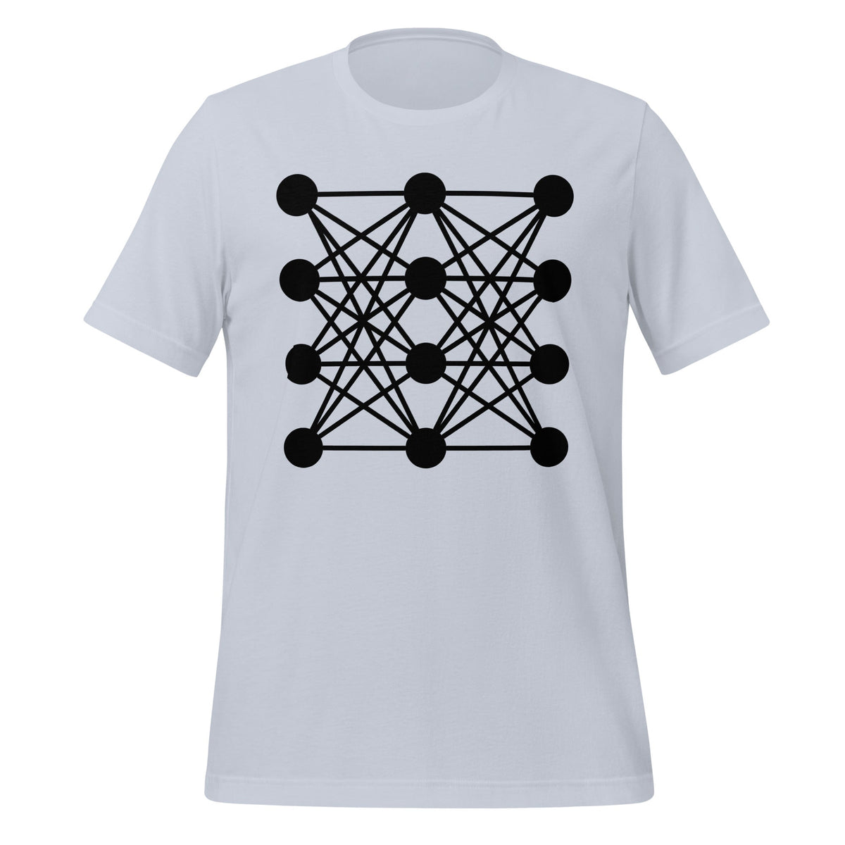 Image of the Deep Neural Network T-Shirt 8 (unisex) Light Blue / M.