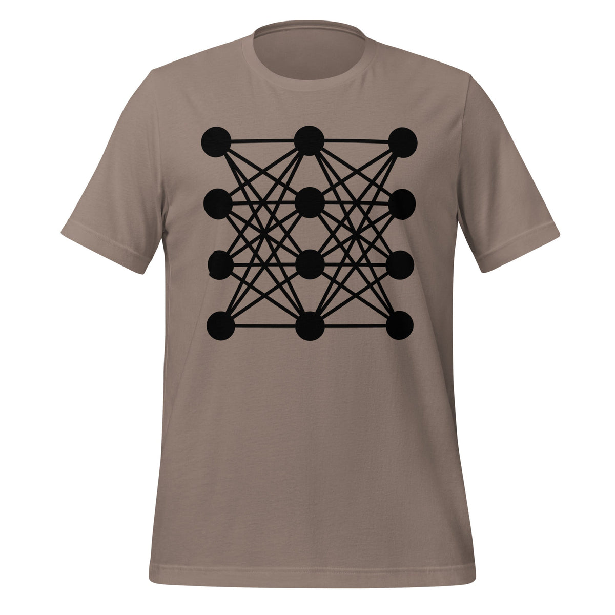 Image of the Deep Neural Network T-Shirt 8 (unisex) Pebble / M.
