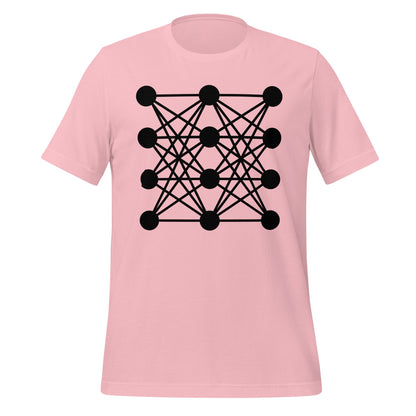 Image of the Deep Neural Network T-Shirt 8 (unisex) Pink / M.