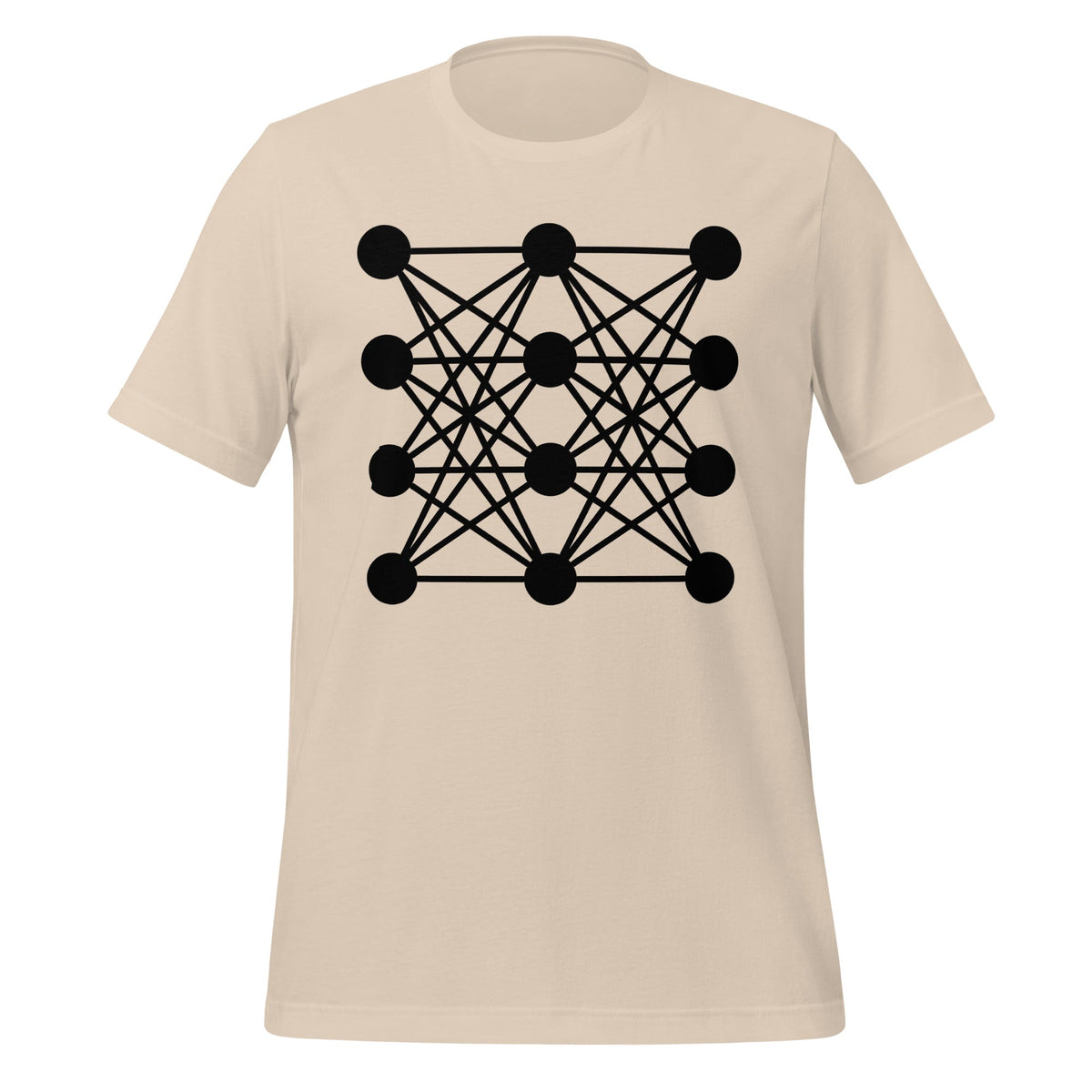 Image of the Deep Neural Network T-Shirt 8 (unisex) Soft Cream / M.