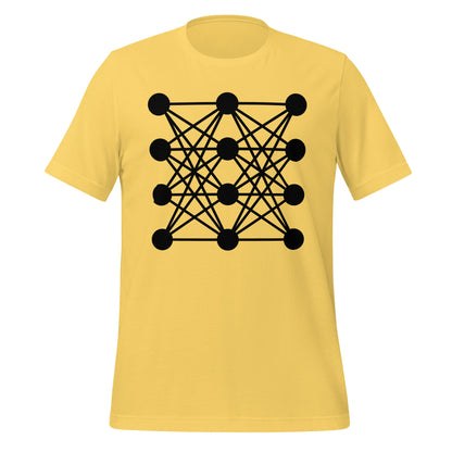 Image of the Deep Neural Network T-Shirt 8 (unisex) Yellow / M.