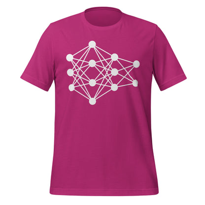 Image of the Deep Neural Network T-Shirt 9 (unisex) Berry / M.
