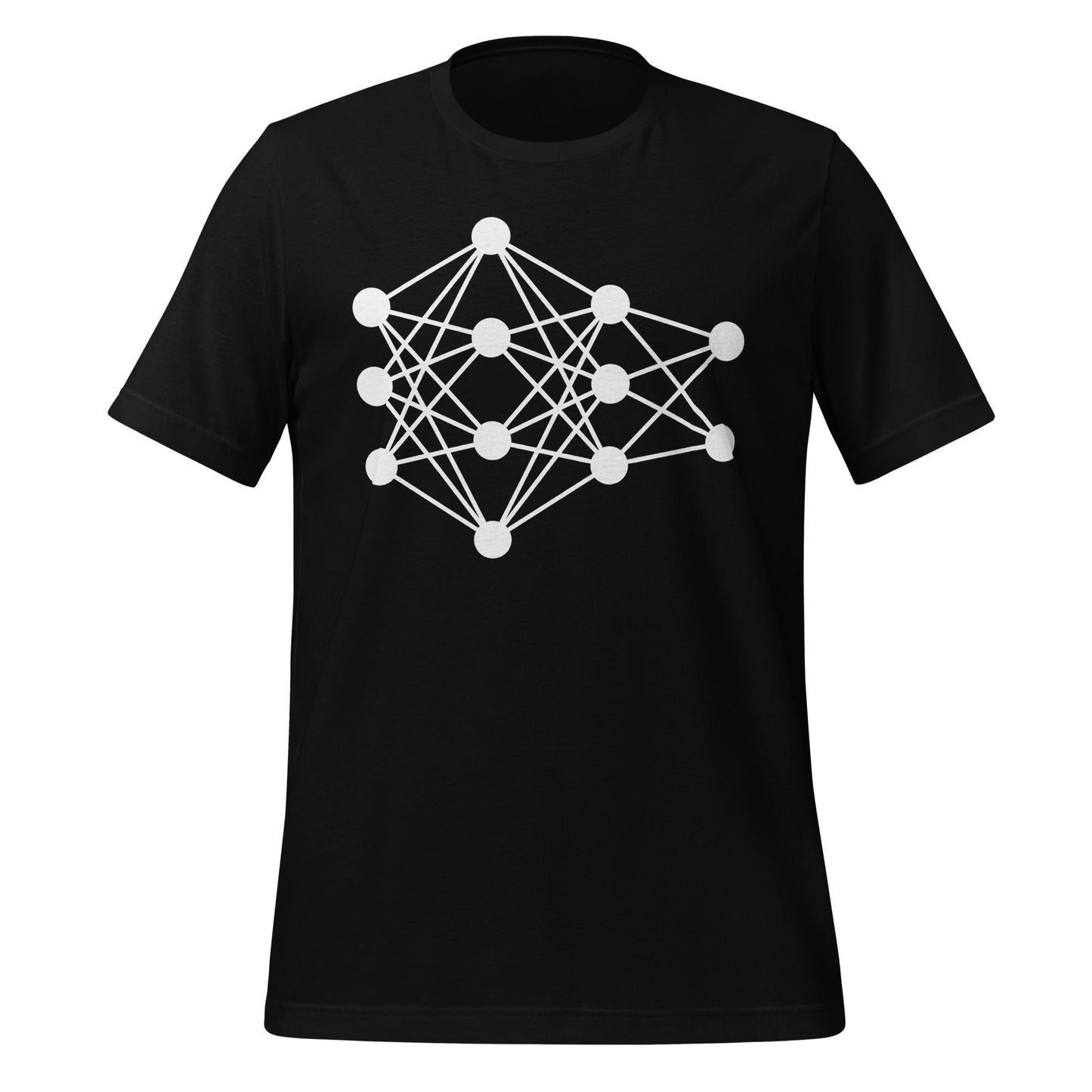 Image of the Deep Neural Network T-Shirt 9 (unisex) Black / M.