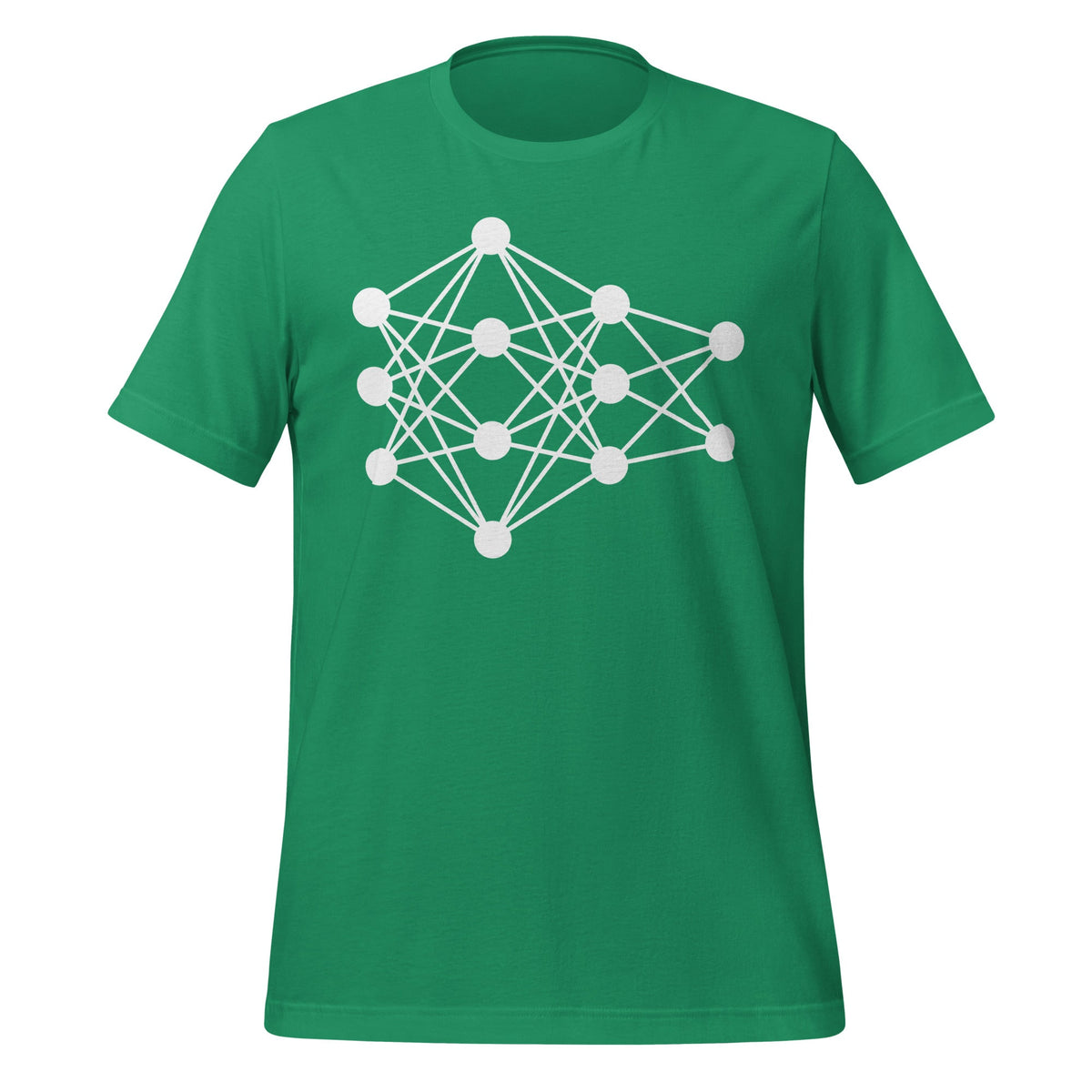 Image of the Deep Neural Network T-Shirt 9 (unisex) Kelly / M.
