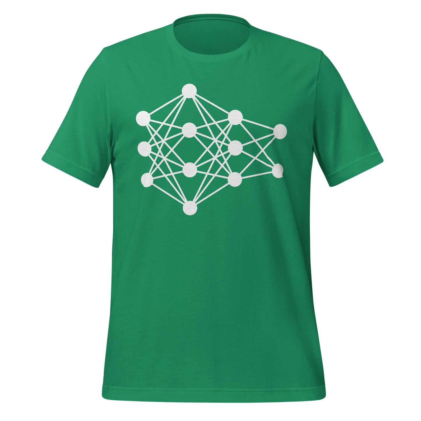 Image of the Deep Neural Network T-Shirt 9 (unisex) Kelly / M.