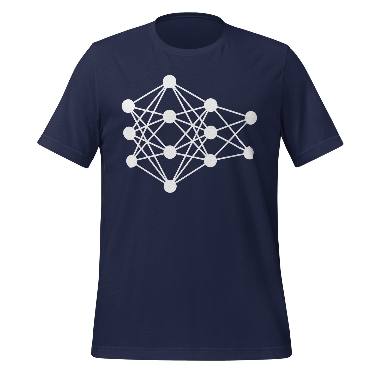 Image of the Deep Neural Network T-Shirt 9 (unisex) Navy / M.