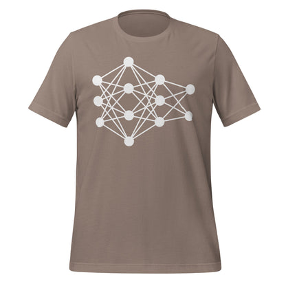 Image of the Deep Neural Network T-Shirt 9 (unisex) Pebble / M.