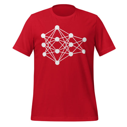 Image of the Deep Neural Network T-Shirt 9 (unisex) Red / M.