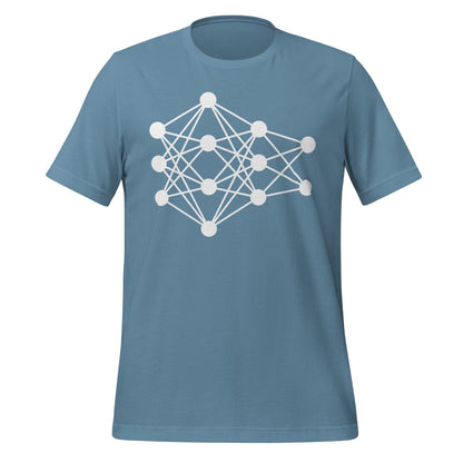 Image of the Deep Neural Network T-Shirt 9 (unisex) Steel Blue / M.
