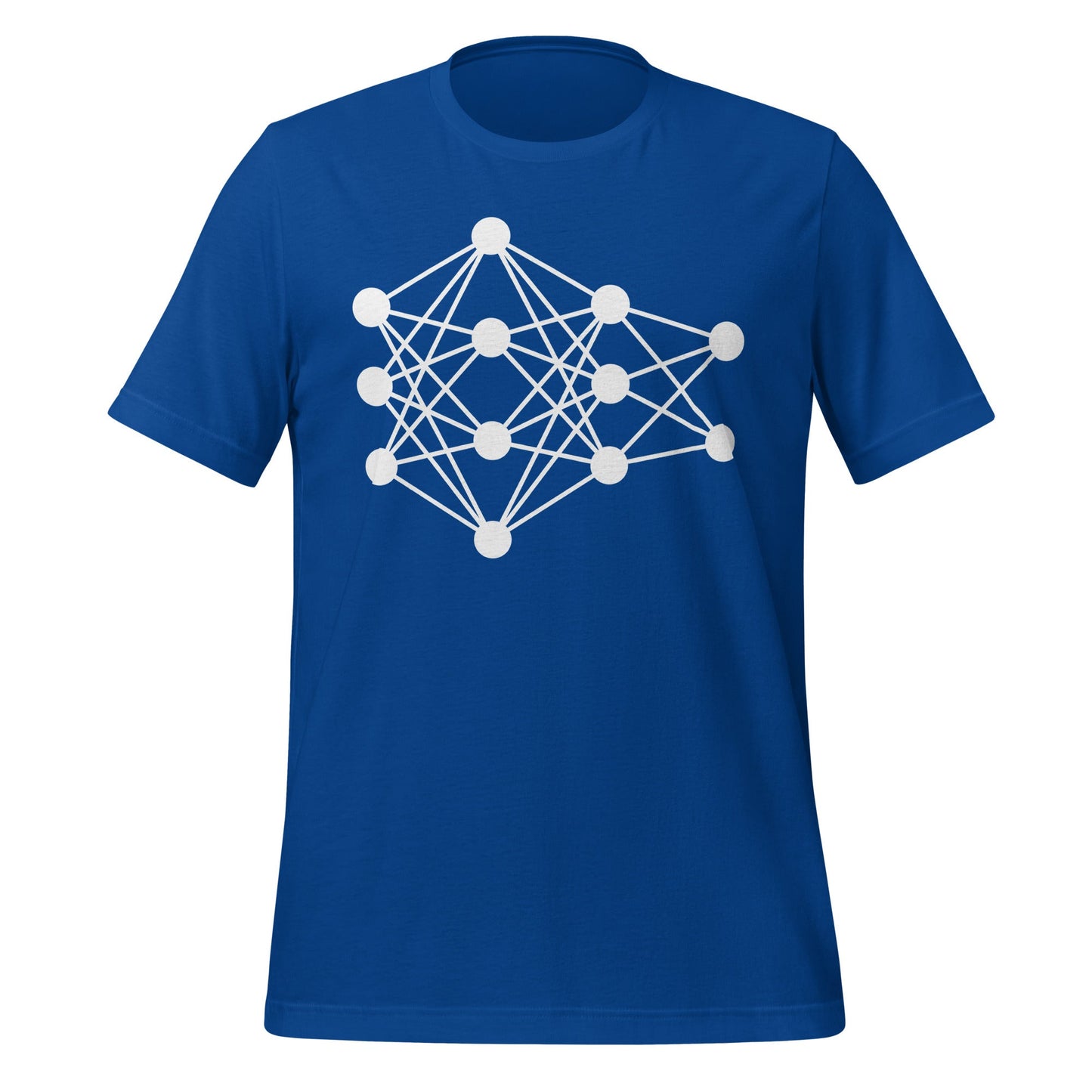 Image of the Deep Neural Network T-Shirt 9 (unisex) True Royal / M.