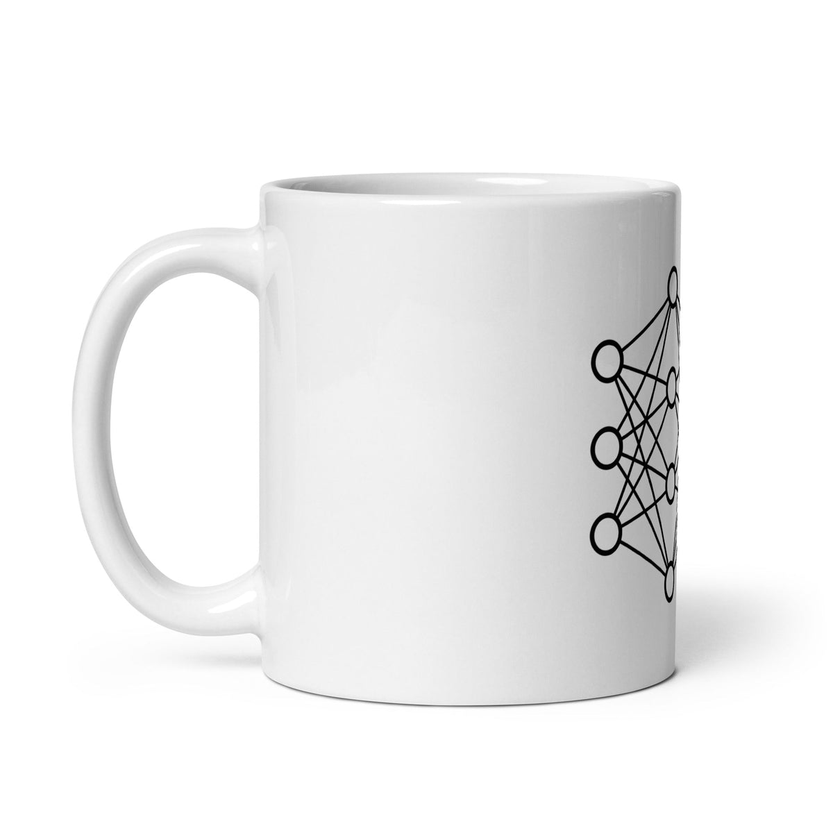 Image of the Deep Neural Network White Glossy Mug 2.